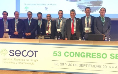 Participación en el 53 Congreso SECOT (Sociedad Española de Cirugía Ortopédica y Traumatologia).